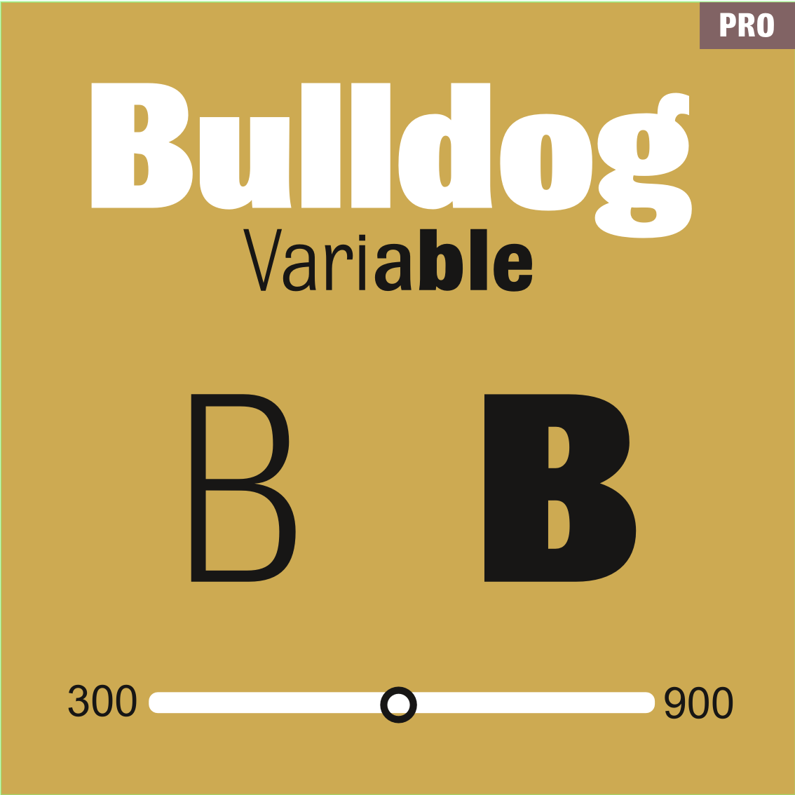 Bulldog Font Gallery