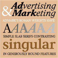 Admark Font Family