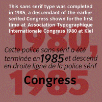 Congress Sans Font Family